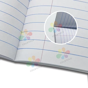 Factory Price A5 80 Page  Angola Market Promotion  Exercise Book -  Single Line, 100 Sheets Inner Paper