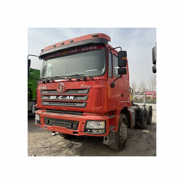 Shacman Delong F3000 heavy duty diesel 6X4 logistics transport used tractor originally from china