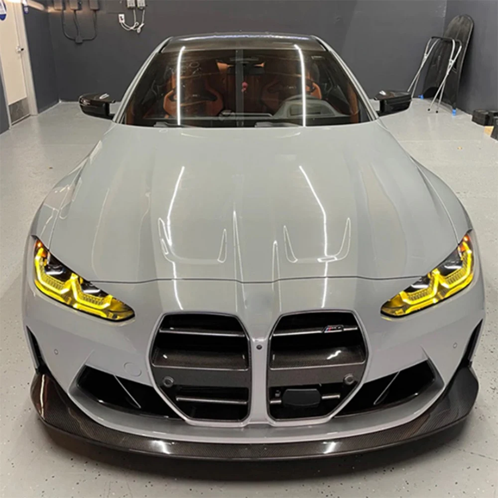 Yellow drl bmw