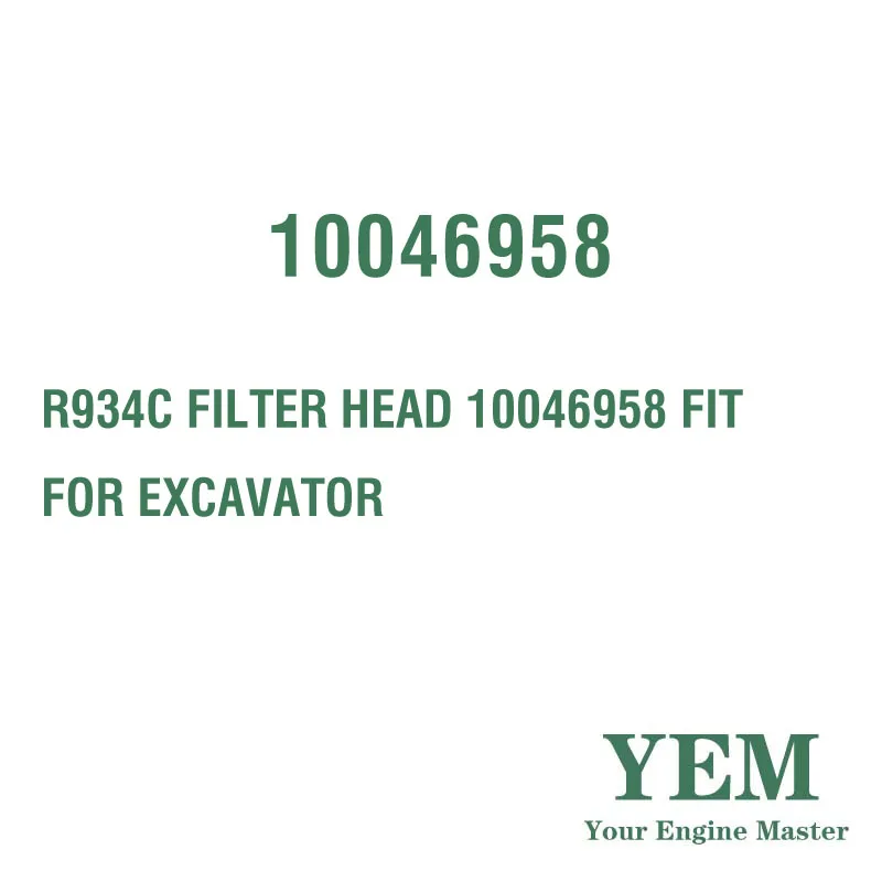 R934C FILTER HEAD 10046958 FIT for LIEBHERR EXCAVATOR ENGINE PARTS