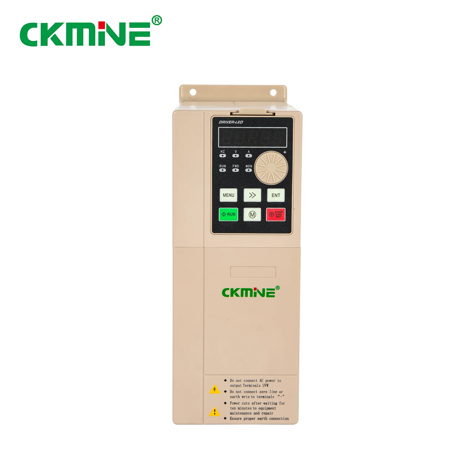 CKMINE KM580 Good Price 5.5kW 7.5HP Motor Inverter Variable Frequency Driver 380V 3phase to three phase Speed Control VFD