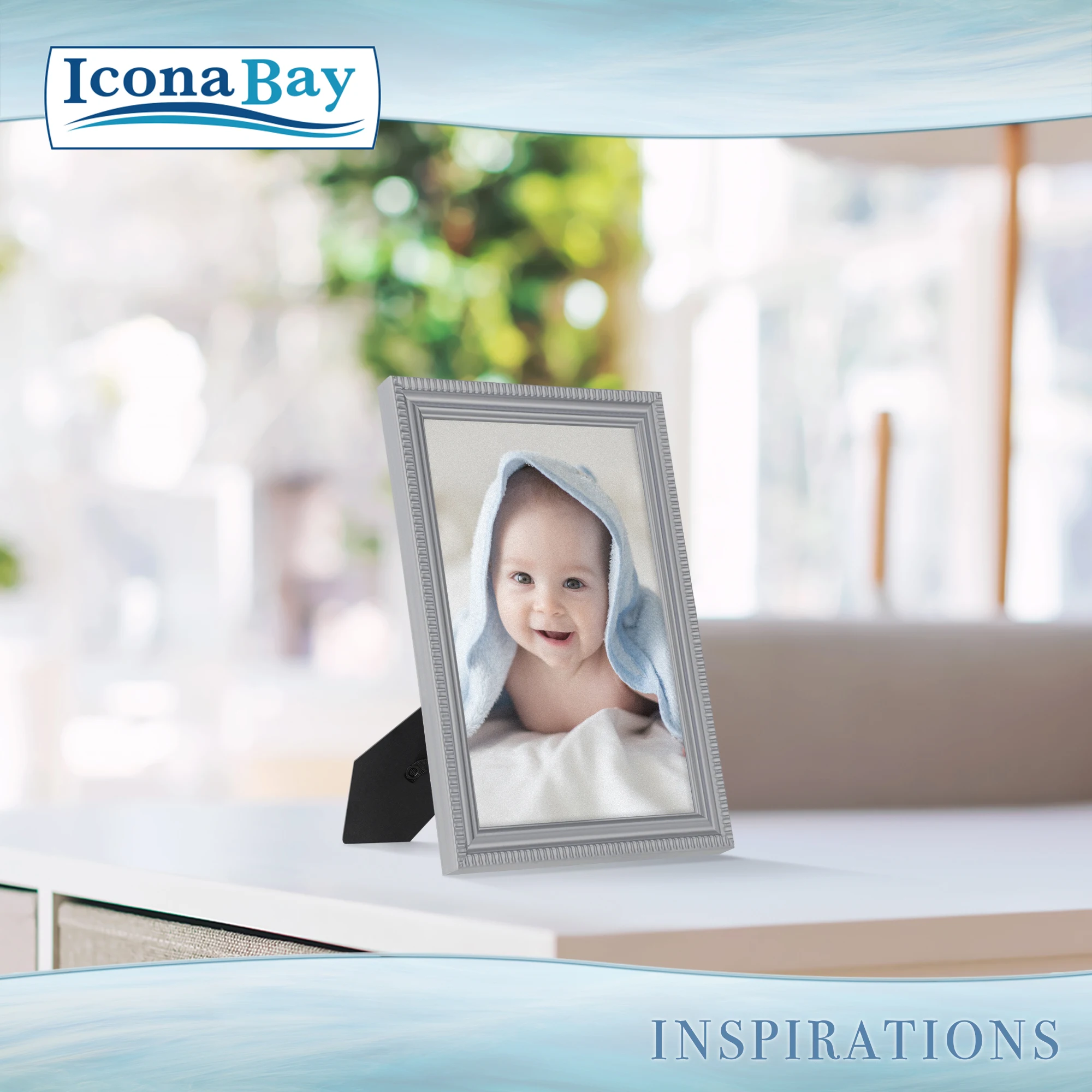Gray Color High Quality Export Oriented Wholesale Wall Mounting Wooden INSP 5x7 for Home Decor Wood Photo Frames From Cambodia
