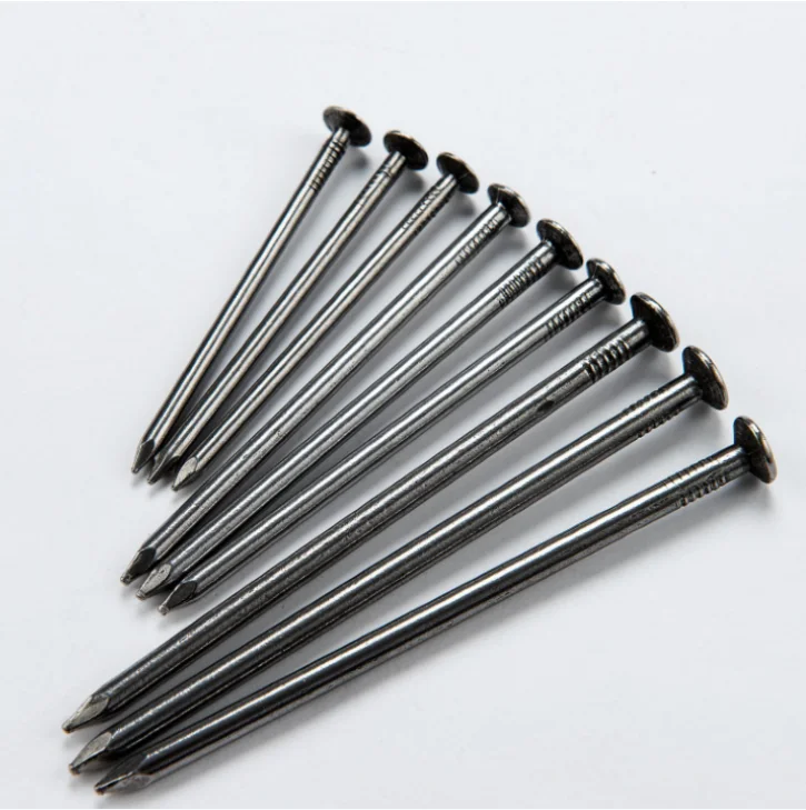 Hot Dipped Galvanized Flat Head Common Nails Iron Large Electro Galvanized Iron Spike Wire Steel Common Nails