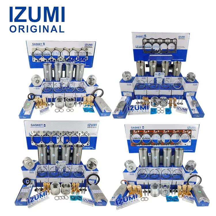 IZUMI ORIGINAL 6BD1 6BB1 6BF1 6BG1 6BG1T 6HE1 6HK1 6RB1 6SA1 6SD1 6SD1T 6UZ1 6WA1 6WF1 6WG1 Overhaul Kit Engine Parts for Isuzu