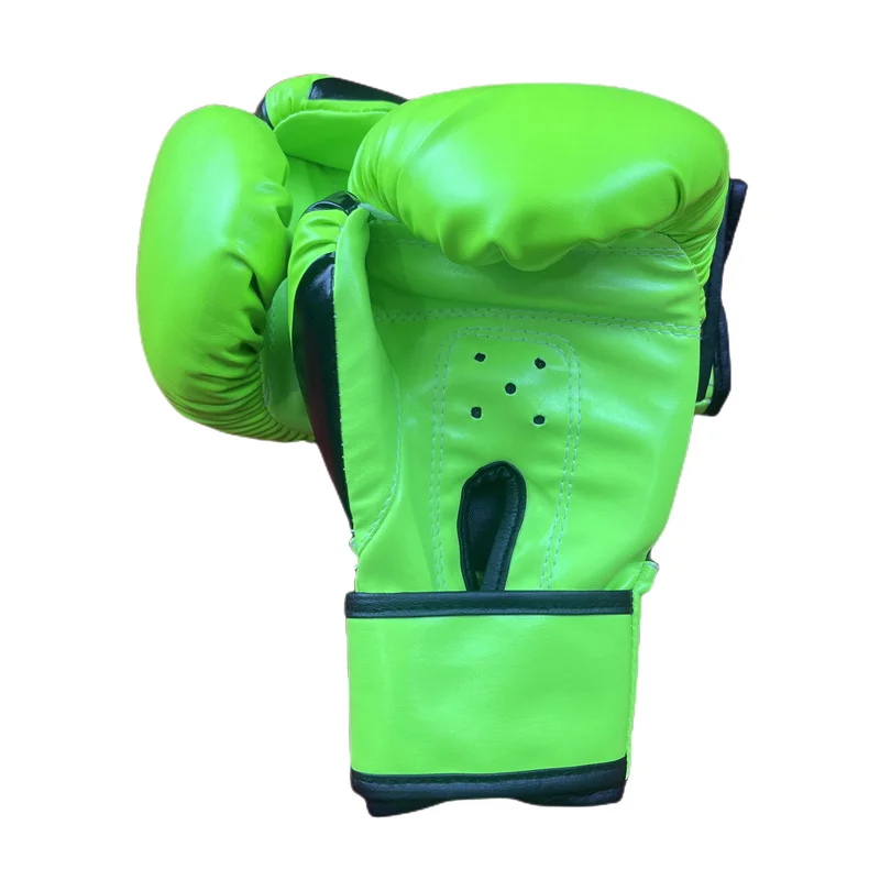 Custom Leather Pu Boxing Gloves Punching Sport Gloves For Training