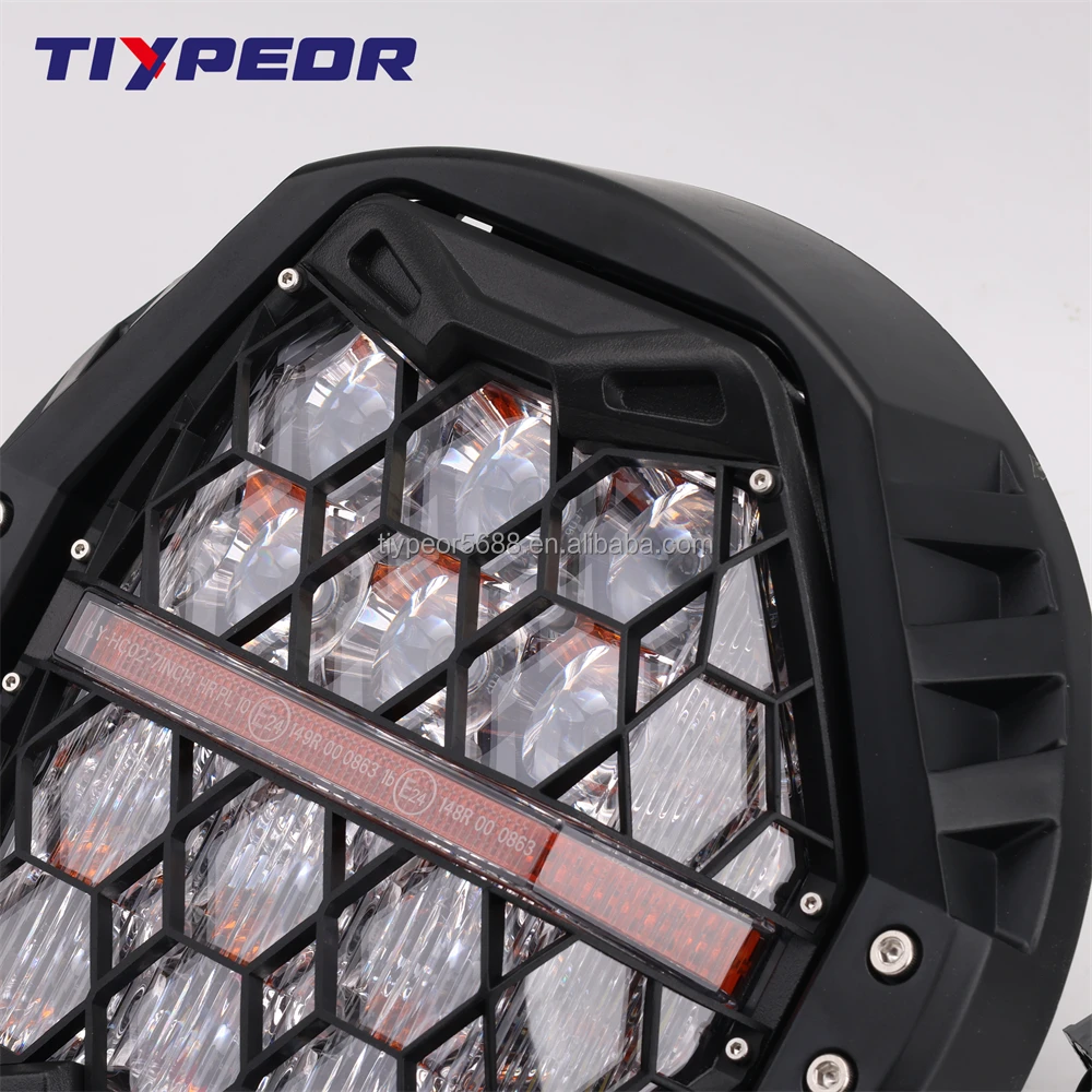 product tiypeor emark dot approved high power light 7inch led headlight kits headlamp drl motorcycle lighting for harley dyna and glide-8