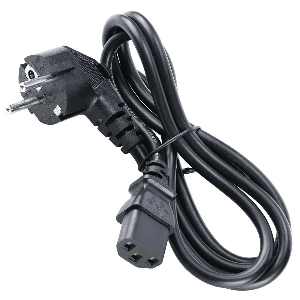 Cordon d'alimentation RS PRO, 2 m, Noir, Connecteur CEI C13 vers NEMA 5 -15 Chlorure de polyvinyle / 125 V | RS
