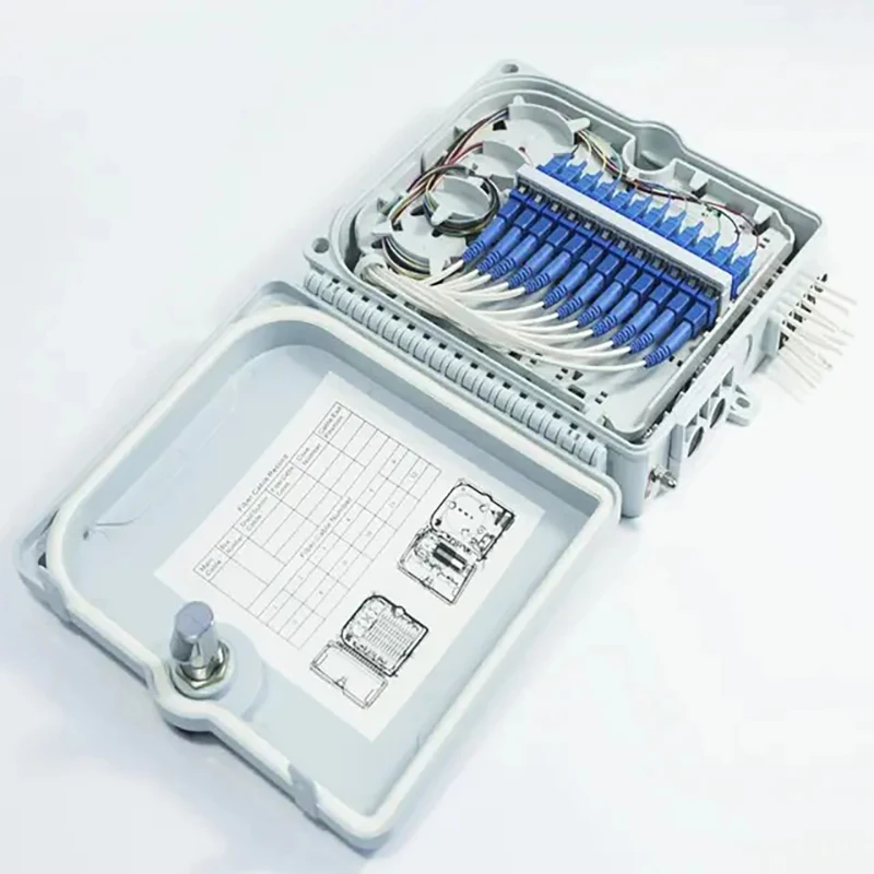 2 4 8 12 Core Ftth Fiber Optic Access Terminal Junction Box Splitter Price Equipment 4 Port Distribution Box  Model