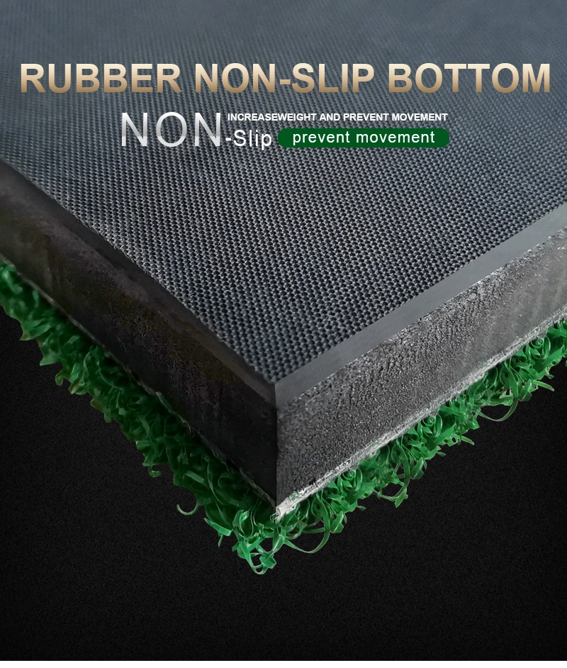 Premium Turf Commercial Grade Indoor Outdoor Practice Golf Hitting Mat
