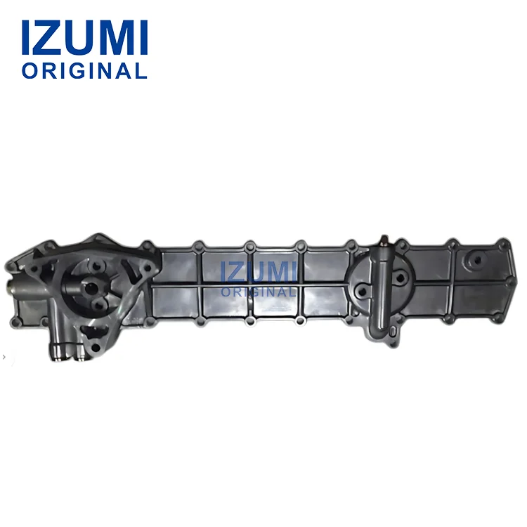 قطعه اصلی دیزل ایزومی، پوشش خنک‌کننده روغن، مدل ME034573 برای موتورهای میتسوبیشی 6D14، 6D15، 6D16 و بیل مکانیکی کاتو HD800 و HD900