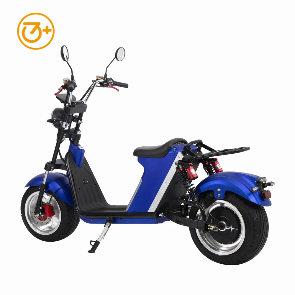 Citycoco 3000W Electric Scooter  Capacity 60-80KM Range Per Charge 12 Inch High Wheel Digital Display Disc Brake