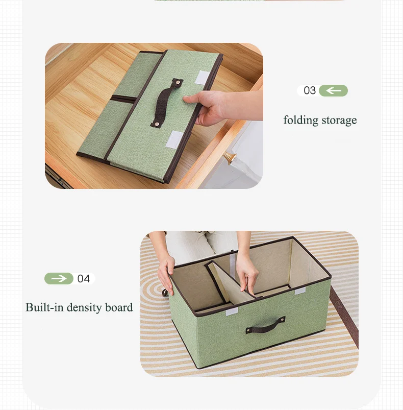 Modern Sewing Machine Folding Clothing Storage Boxes Oxford Cloth with Double Cover for Storage Container Organization factory