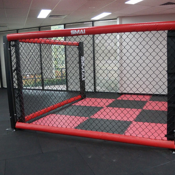 High Quality Factory Customsized Free Logo Printing Martial Arts Equipment  MMA Cage Panel Wall Fence