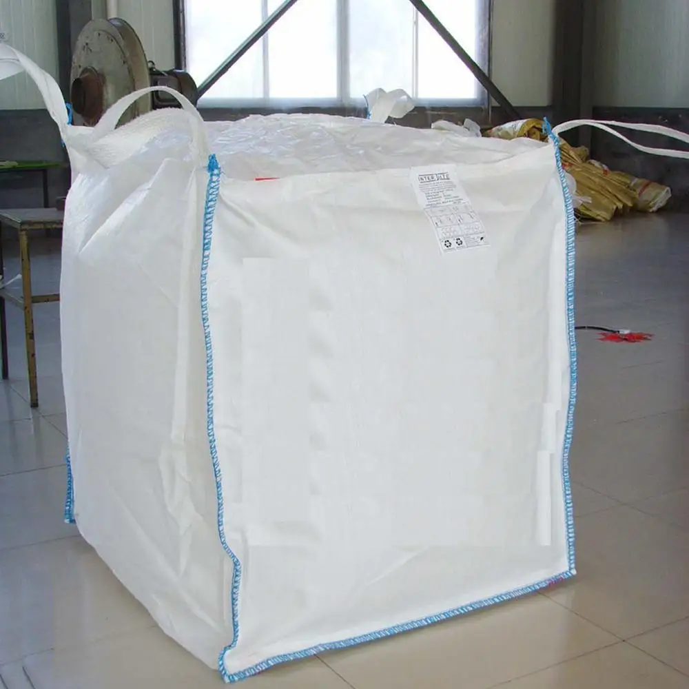 China Jumbo Bag Price 1 M3 Big Bag 1 Cubic Meter 1 Ton Big Sack Construction Bag