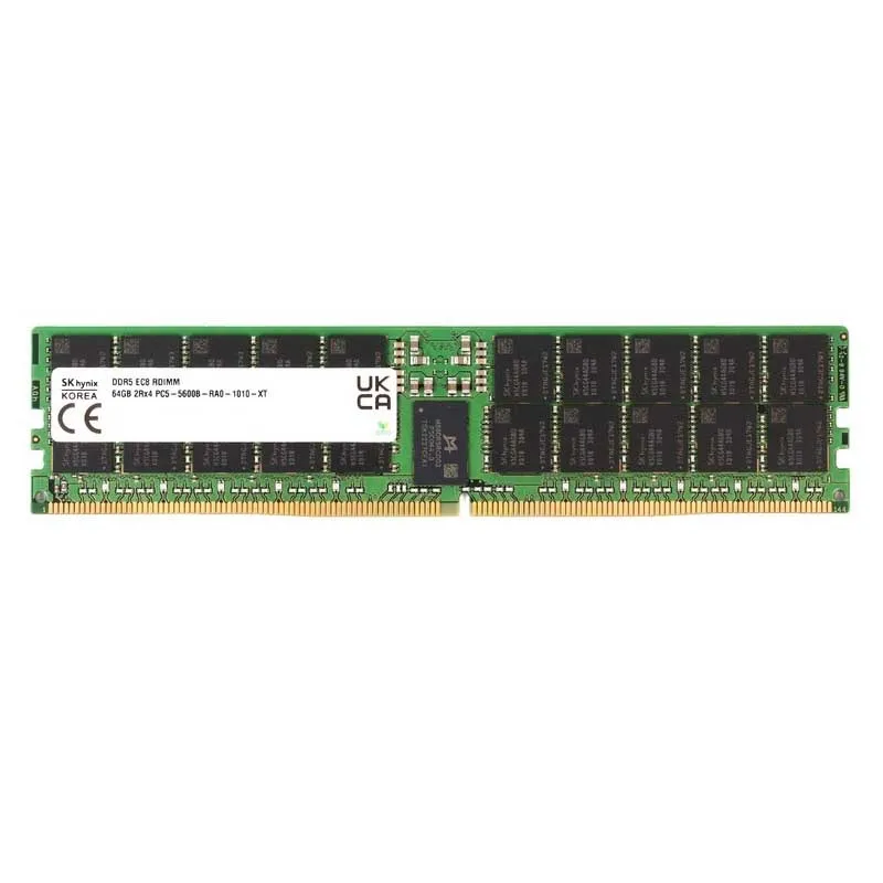 SK Hynix 64GB DDR5 5600mhz Registered ECC Memory Module