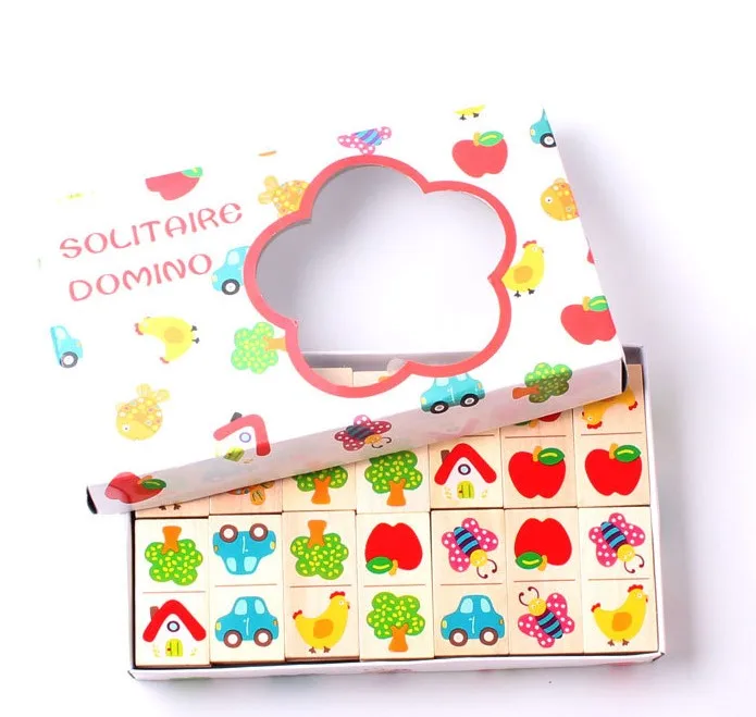 Populaire Jeu De Domino En Bois Strick Jouet De Bloc De Dessin Anime Pour Les Enfants Buy Jouet De Jeu Domino Domino En Bois Bloc De Dessin Anime Product On Alibaba Com