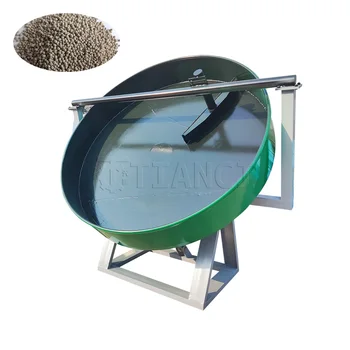 Professional Factory Manufacturer Waste Manure to Organic Fertilizer Granules Disc Pan Granulator