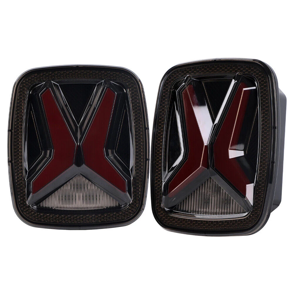 Car Light Assembly Led Smoked Rear Lamps Brake Reverse Light Daytime