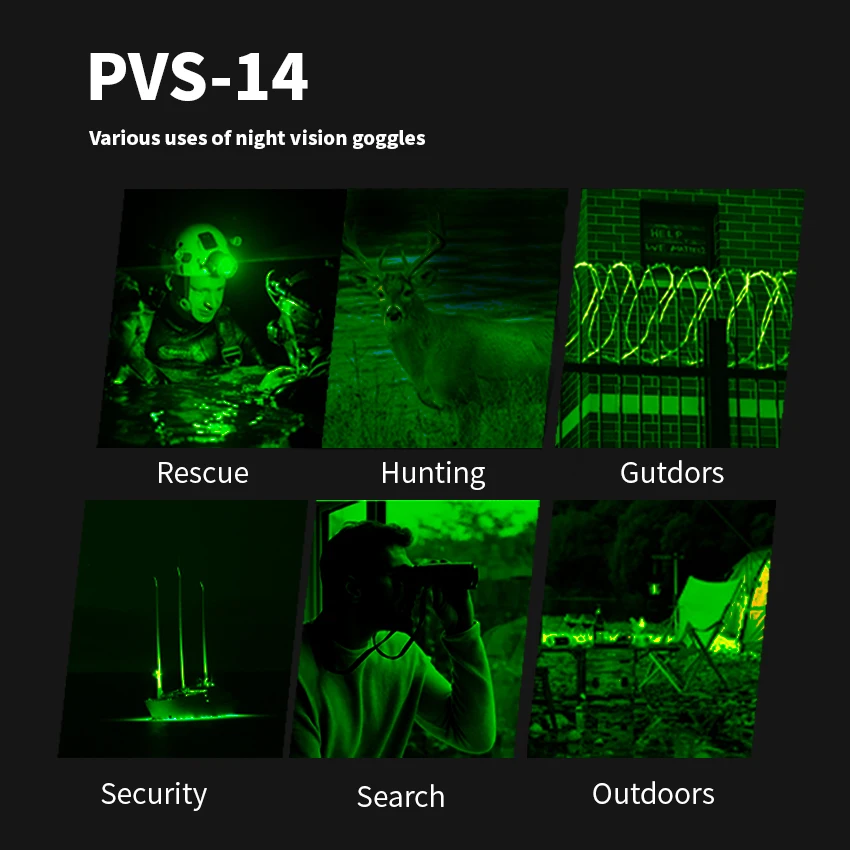 Fom1600+ Auto Gated Night Vision Monocular Gen2+ Multifunctional