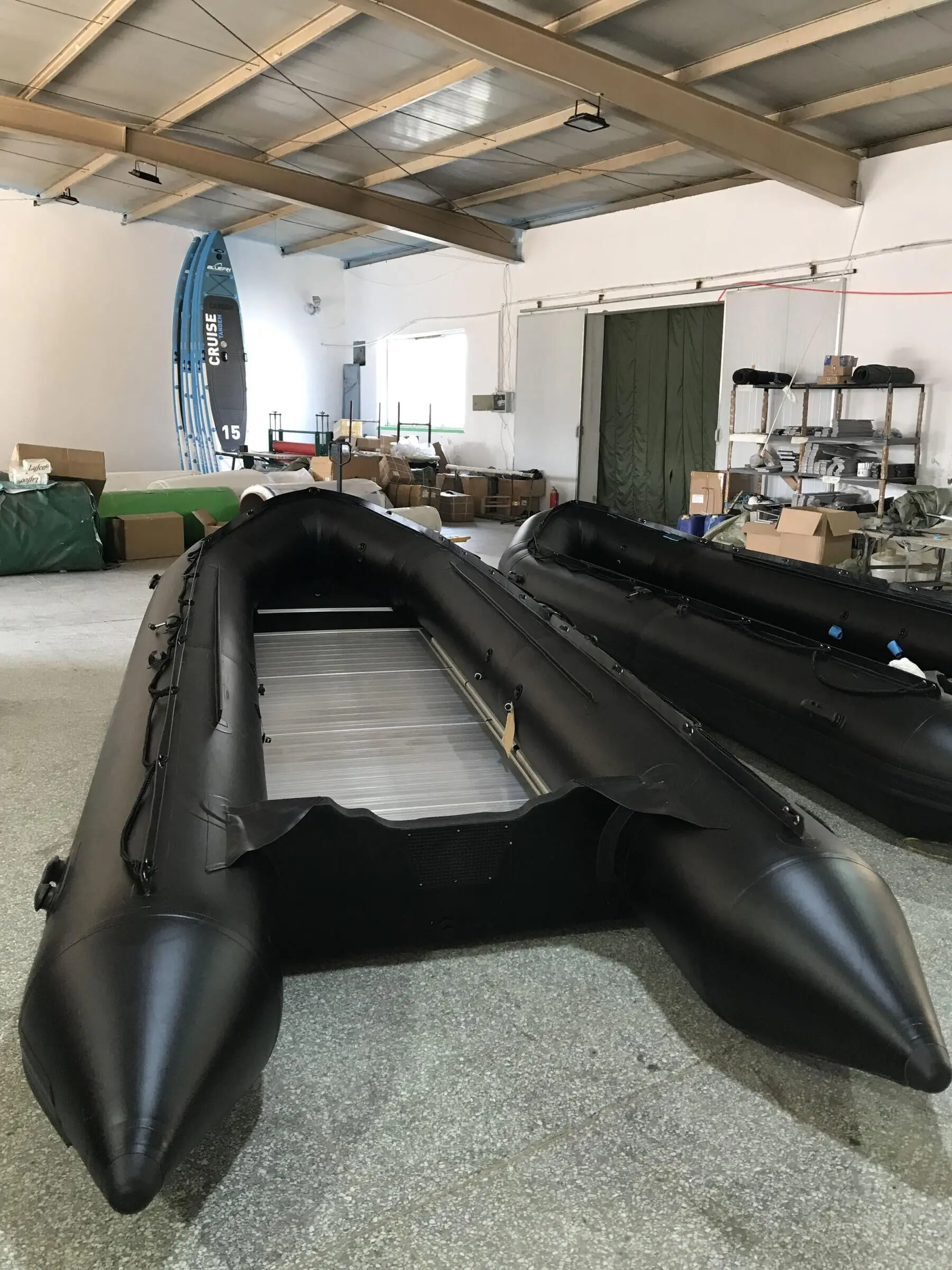 8m Inflatable Large Boat 20 Persons Rubber Rescue Boat with Aluminum Floor