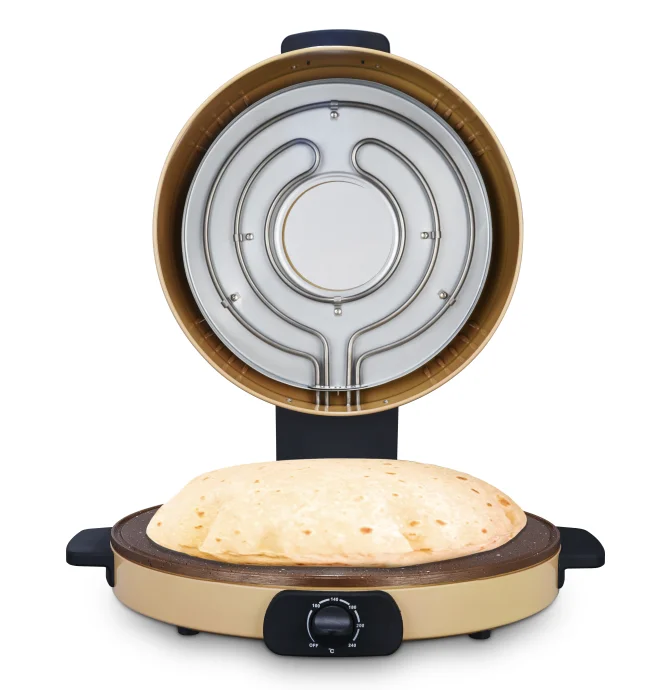  blessny Electric Arabic Bread Maker, 2 in 1 Pizza and