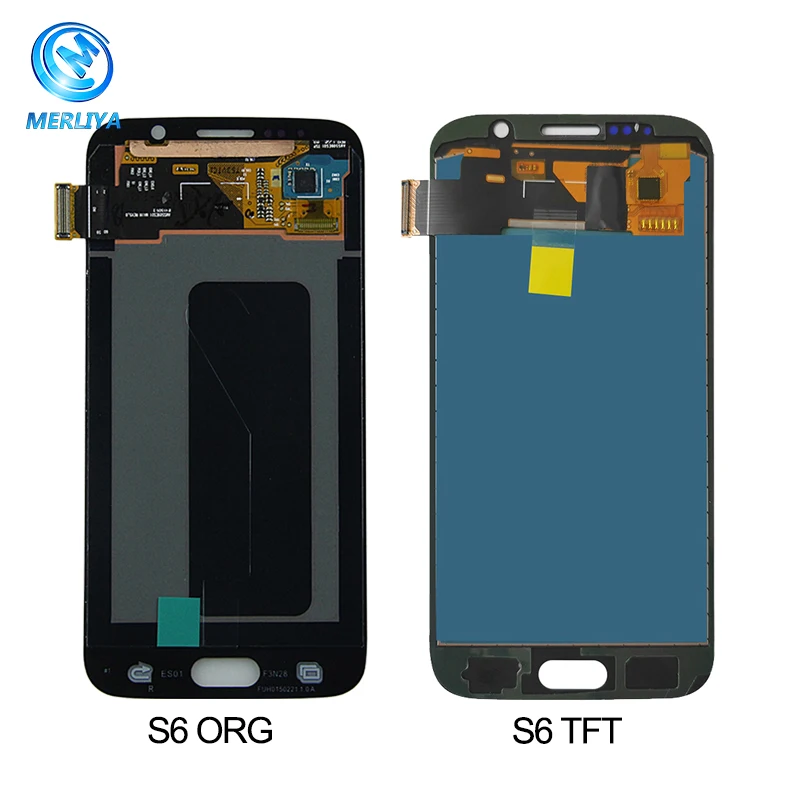 Samsung Galaxy S6 Edge G925F G925A AMOLED Screen orders Digitizer Frame Replacement