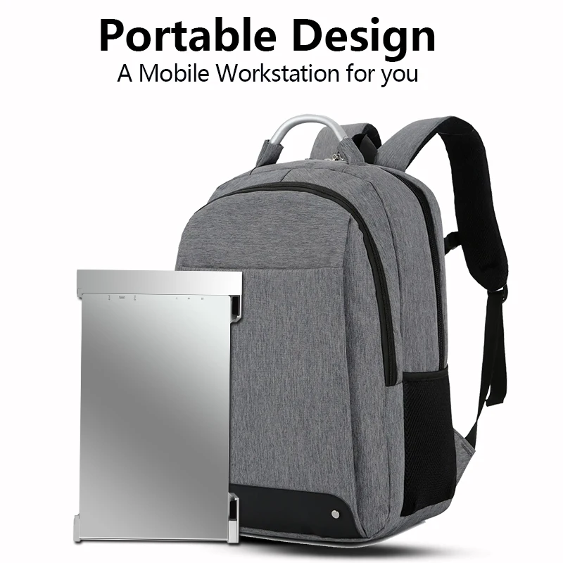 14 Inch Single Portable Monitor for Laptop Screen Extender With HDMI and USB C Port