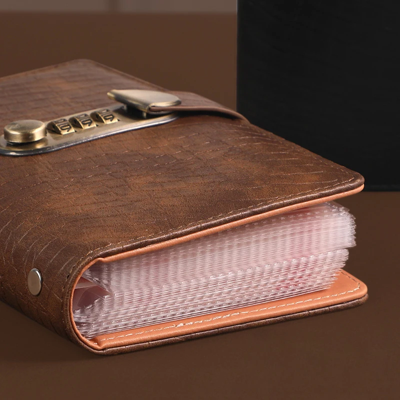 A6 Money Saving Planner with Faux Leather Cover