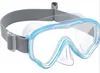 Light blue transparent-transparent silicone