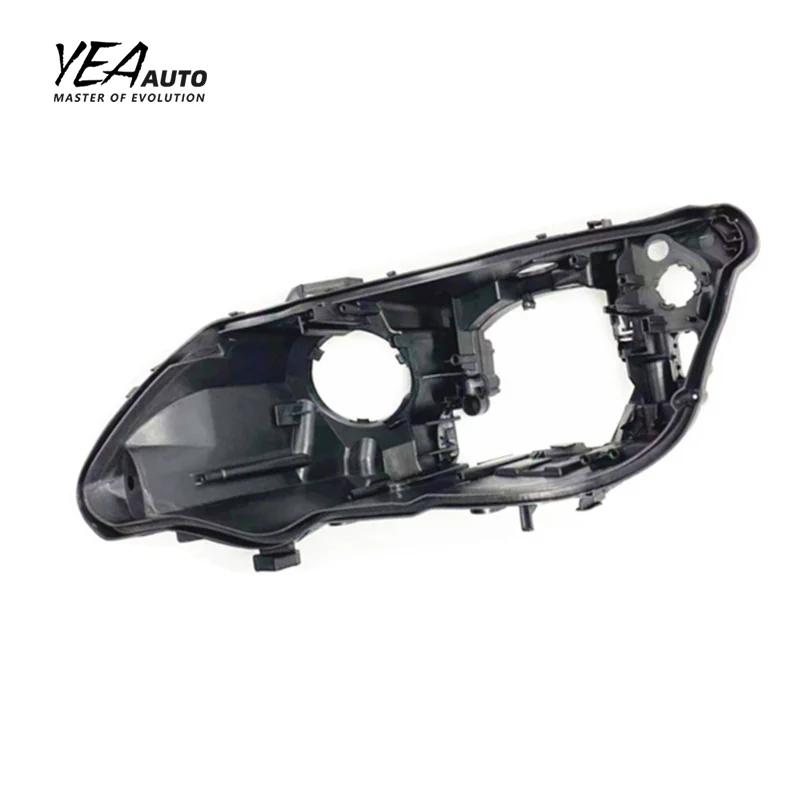 YEA AUTO Car LED headlight black back base for BMW 5 series E60 light housing headlamp back base 2008 - 2010