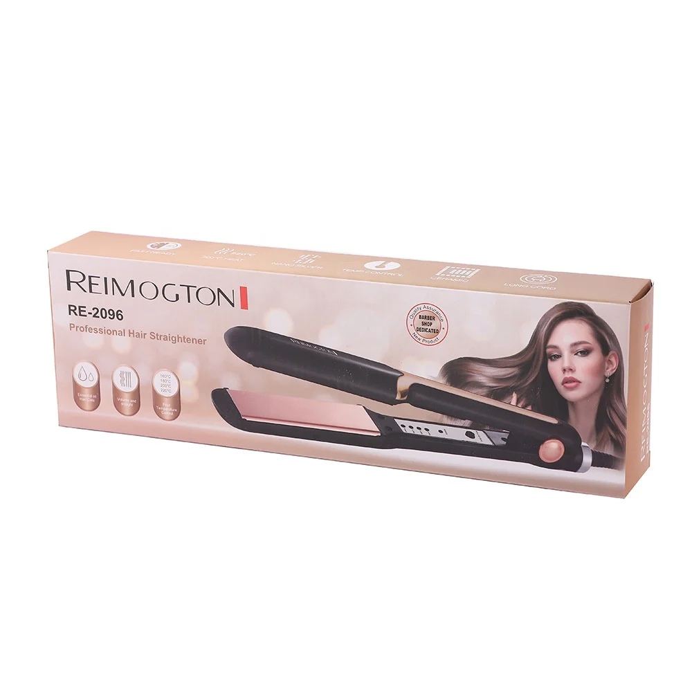 Professional Titaniums Flat Iron Hair Straightener - Nano Titanium