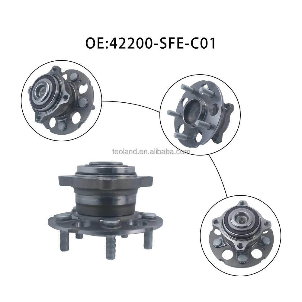 High Quality Car Parts 42200-SFE Wheel Hub Unit fits for  Honda Odyssey  Steering part Wheel Bearing Kit 42200SFE details