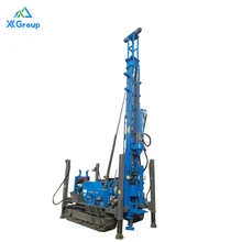 XCSDQ350 Top Drive Rig for Core Drilling Soil Exploration & Water Well Equipped with Motor Pump & Engine