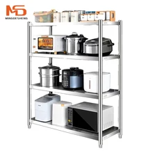 Commercial Stainless Steel Storage Rack Shelves for Kitchen Home & Hotel Use