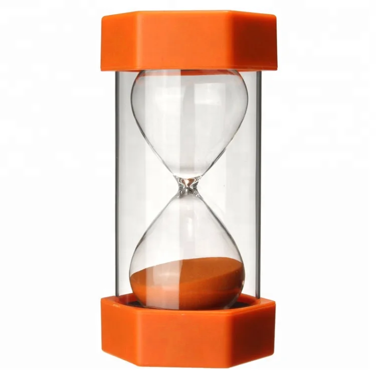 砂時計 1〜10 絶妙なおもちゃ大きな六角形の砂時計砂時計1時間ディスプレイ