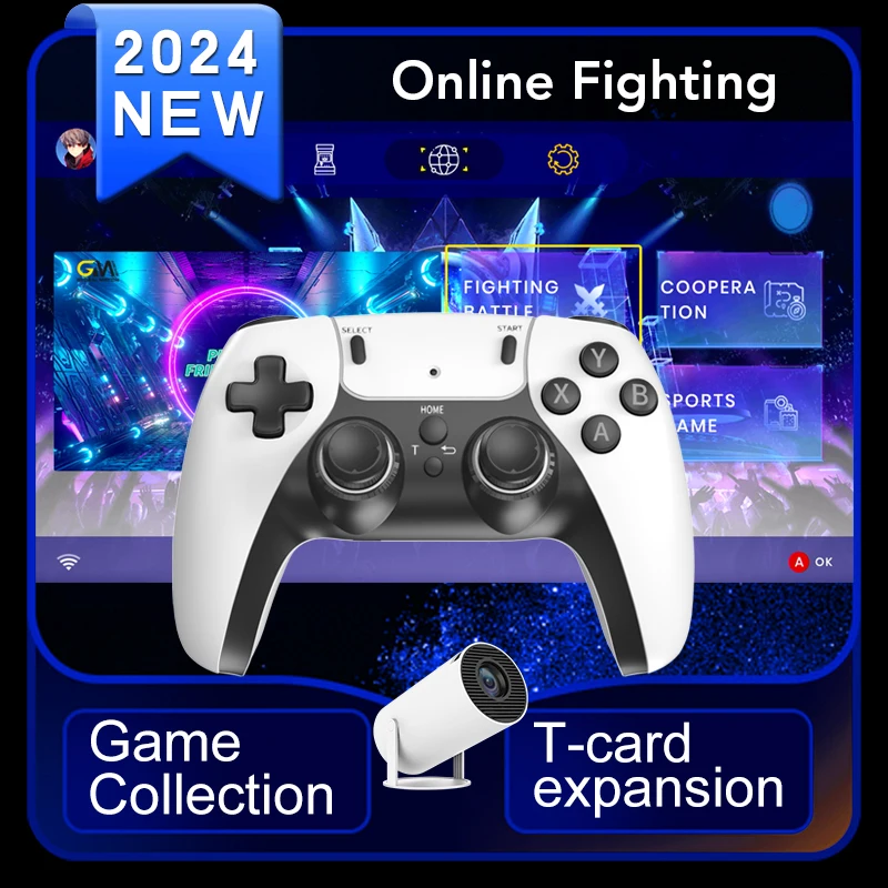 The New HY01 Open Source Handheld Console Portable Retro Arcade Game Nostalgia 3d Android System Handheld HY320 Mini HY300 PRO