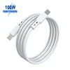 Cavo usb C bianco 100w