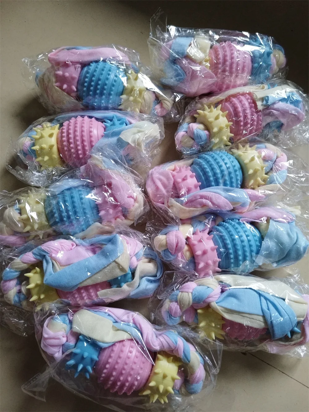 Hot Sale Chewing Pet Toys Unique Shape Small Pet Toy Cotton Rope Dog