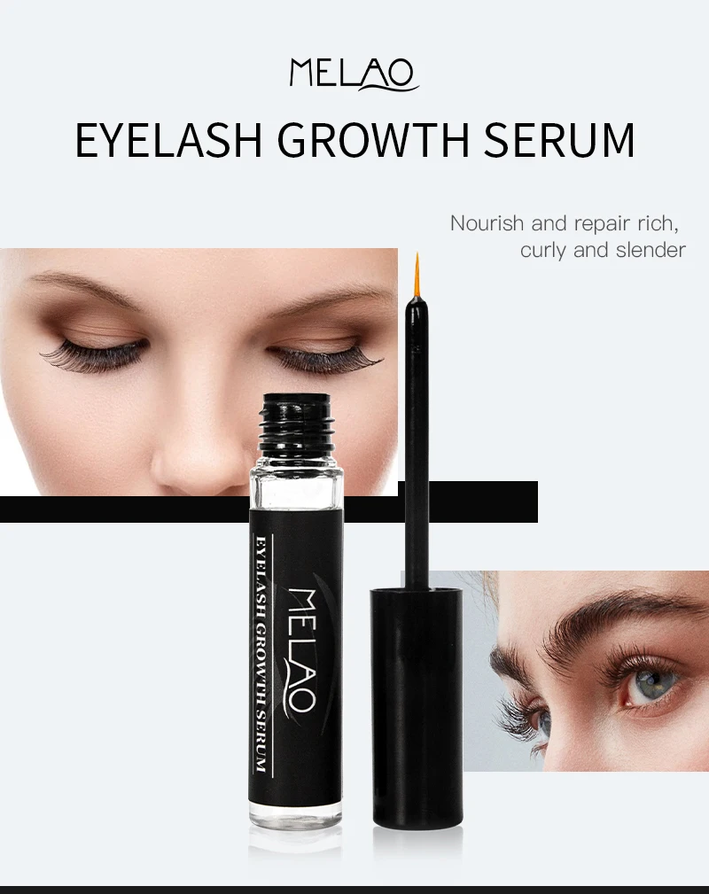 Private Label 100 Natural Organic Eyelash Growth Serum For Eyelash