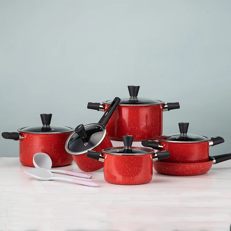 Happycooking Stainless Steel Cook Pan Set Top Fashion Kitchen Pots Non-Stick La Sera & Kazan Cookware