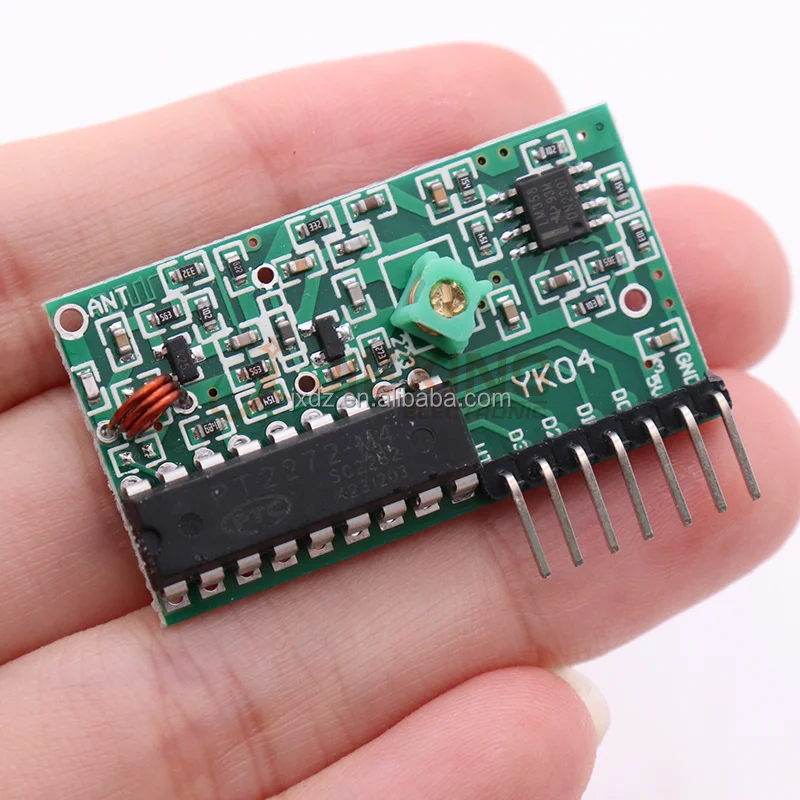 Modulo Ricevitore Wireless 315MHz Con IC 2262/2272 4 Canali Per Arduino