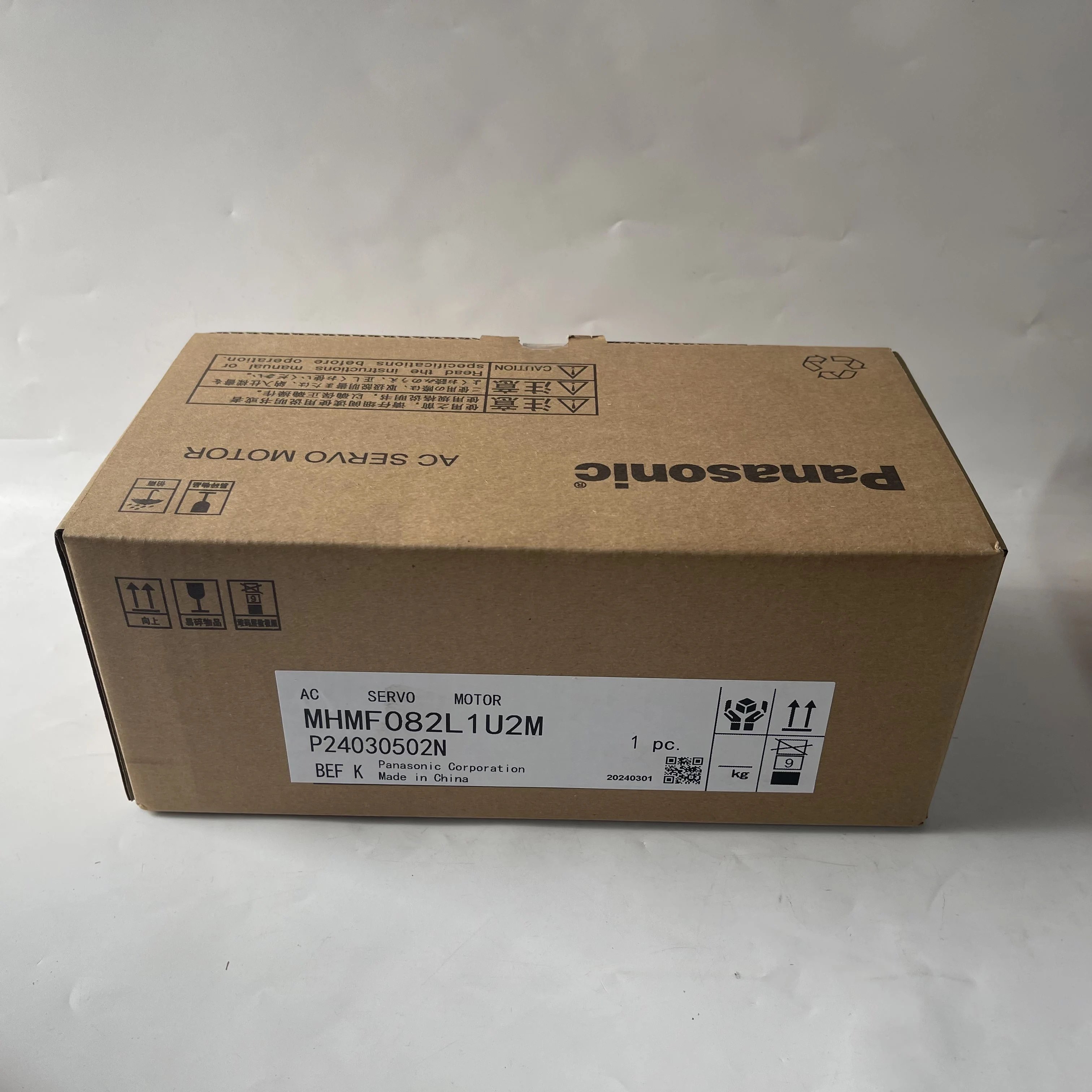 Panasonic AC Servo Motor MHMF082L1U2M Panasonic AC Servo Motor MHMF082L1U2M