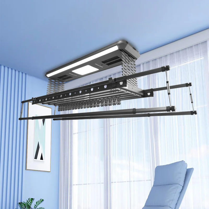 Foldable Heated Electric Clothes Drying Rack With Remote Control Oem