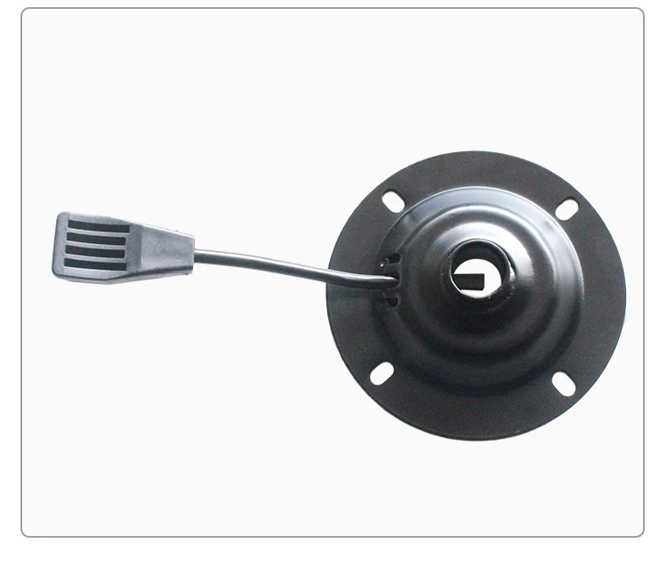 160mm Diameter 2.0mm Thickness 100X100cm Hole Size Iron Office Chair Mechanism with Handle Adjustment