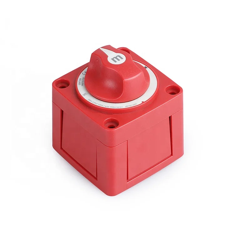 Interruttore Doppia Batteria 4 Posizioni 350A - Isolatore Marine Per Camion, Barca, Camper | 12V - Foto 4
