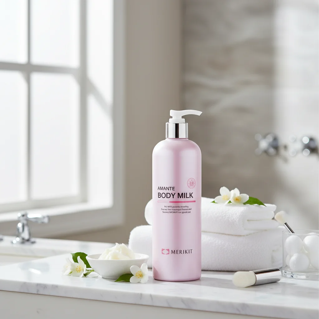 Korean Cosmetic MERIKIT AMANTE PERFUME MILK Luxurious Aesthetic Skin Care Hand Body Lotion Hyaluronic Acid Shea Butter Whitening