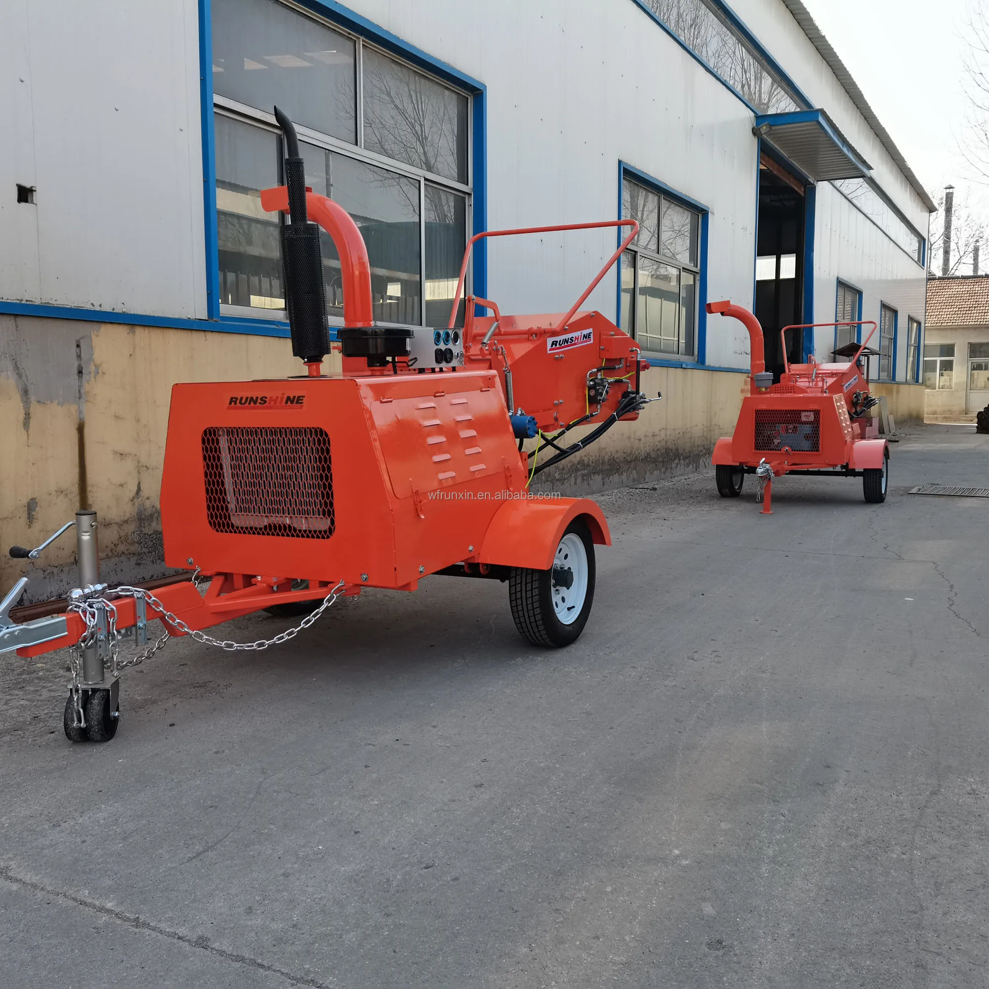 Commercial Chipper Shredder Mulcher - Efficient Wood Processing