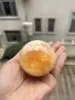 Handmade orange crushed ice ball-6 cm