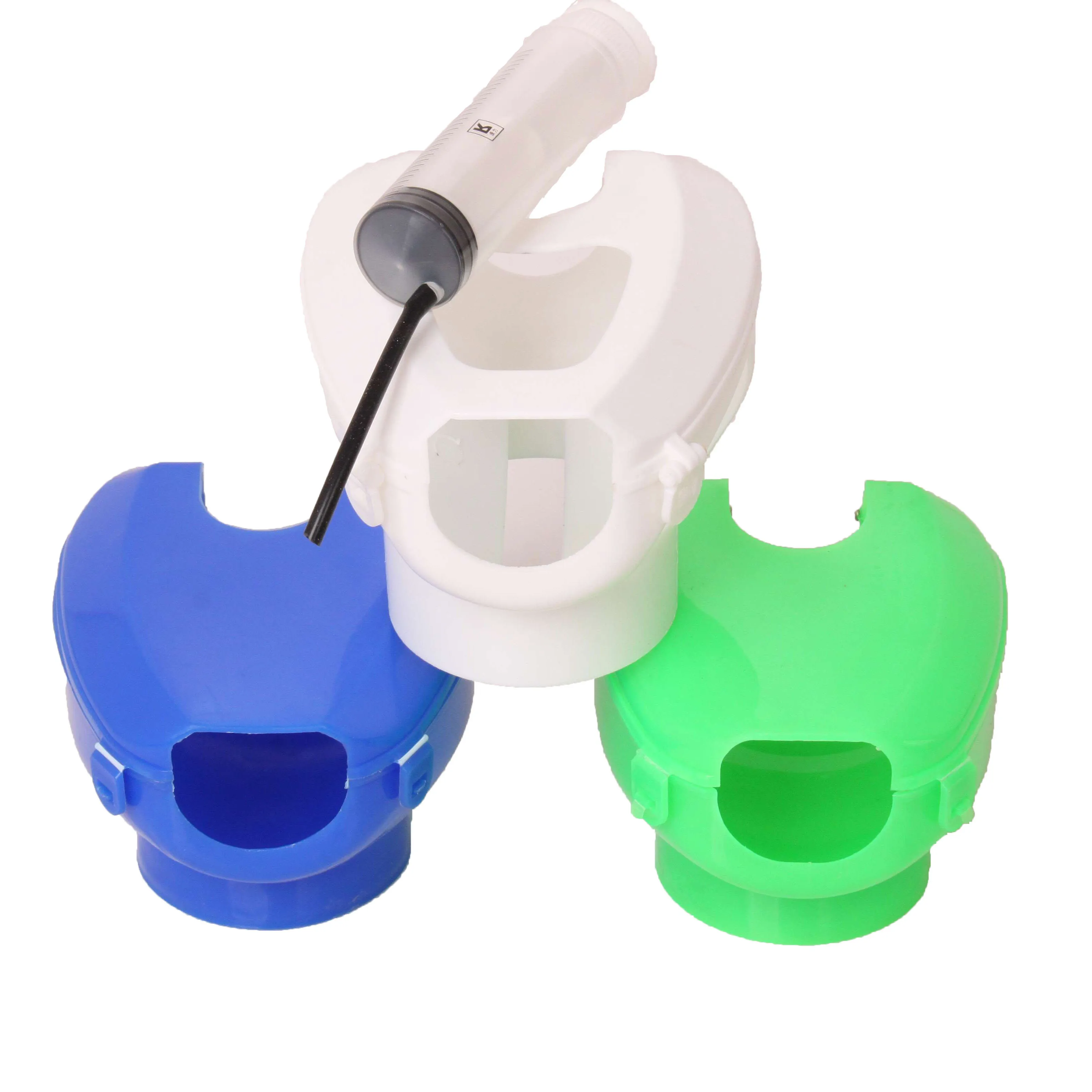Soporte Para Palomas Multiusos – Fijador De Inyección Y Vacunación – Jaula De Sujeción De Plástico (Azul) – Para Palomas Y Aves