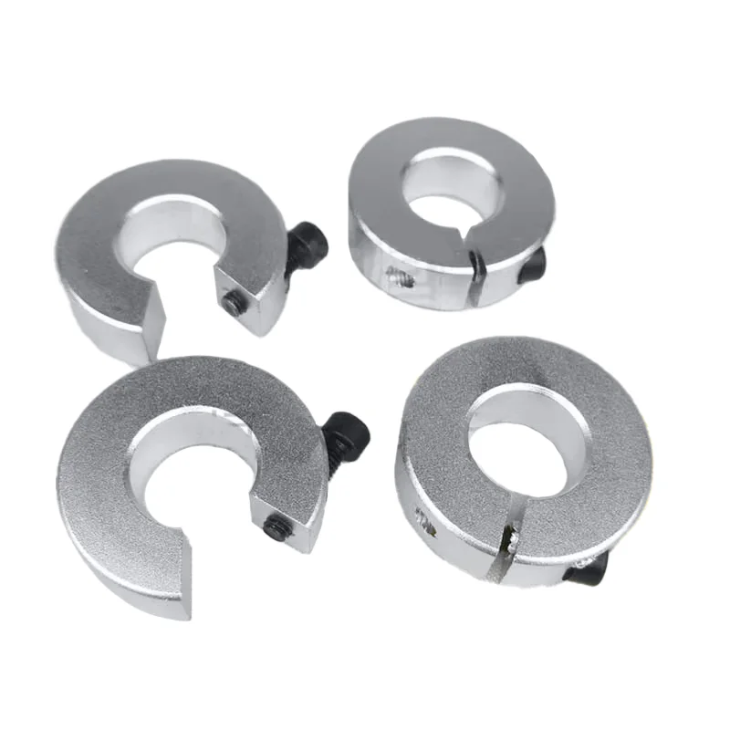 Stainless Steel Slider Positioning Locking Stop Sleeve Guide Rail Limit SBR Bearing Fixed Ring 12 16 20 25 30 35 40